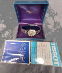 Vintage Tissot Seastar Automatic 2481 Date Men's Watch Swiss 34mm