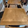 Canadian maple extendable dinning table and 6 chairs Image 3