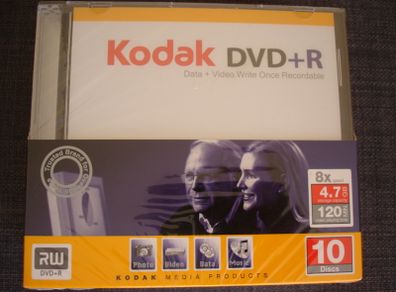 Kodak DVD+R 4.7GB - 10 Discs
