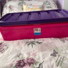 2 Wham 42ltr storage boxes. VG condition. Collection only Swords area