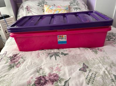 2 Wham 42ltr storage boxes. VG condition. Collection only Swords area