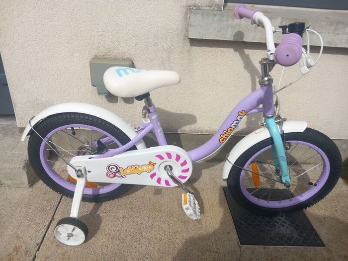 Kids chipmunk bike size 16 inch wheels