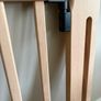 Wooden elegance safety gate natural for kids Image 3