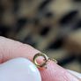Kids gold chain and hold heart pendant Image 5
