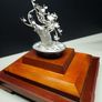 Silver Bonsai Tree Sculpture by Mitsunori Image 4