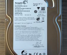 Seagate 500GB HDD