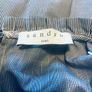 Sandro Paris Suzan Blue Cotton Lace Blouse Size 1 UK 8 Image 3