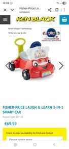 Smart car baby toy