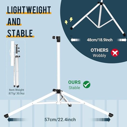 Sheet Music Stand Metal Portable with Carrying Bag, Sheet Music Folder, Projector Stand, Portable Podium Stand, Laptop Stand Pink