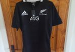 Adidas New Zealand All Blacks rugby jersey Mens Medium BNWT