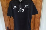 Adidas New Zealand All Blacks rugby jersey Mens Medium BNWT