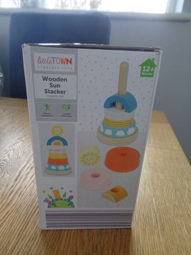 Little Town Wooden Sun Stacker for Sale