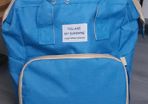 Brand New Nappy bag that converts to mini crib also