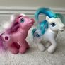 MLP My Little Pony G3 Crystal Lace Friendship Ball and Periwinkle Jewel Pony 2003 Dirty Used Cut Hair Please see pictures Image 8