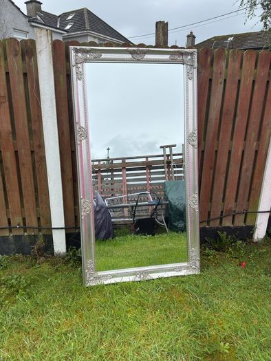 Large wall mirror