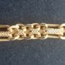 14ct solid gold Italian Figaro chain necklace 4.72g Image 3
