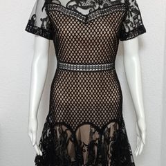 TD True Decadence black mini dress