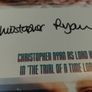 Doctor Who Autograph ! Photo Hand Signed By Christopher Ryan who played KIV ! Star Of Doctor Who ! Authentic ! Image 3