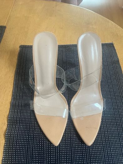 Vinyl sandals