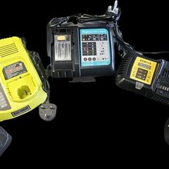 Drill battery chargers