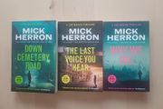 Down Cemetery Road Books x 3 by Mick Herron (Apple TV Crime Thriller Fiction Paperbacks 2025)