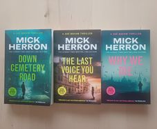 Down Cemetery Road Books x 3 by Mick Herron (Apple TV Crime Thriller Fiction Paperbacks 2025)