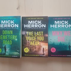 Down Cemetery Road Books x 3 by Mick Herron (Apple TV Crime Thriller Fiction Paperbacks 2025)