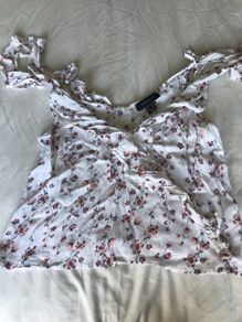 Floral strappy top