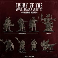 Trench Crusade - Court of the Seven Headed Serpent Warband
