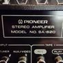 Pioneer SA-620 amplifier Image 4