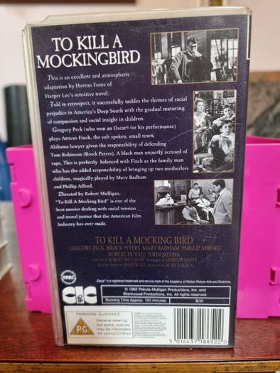 To Kill a Mockingbird VHS