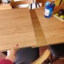 Dining table (Extending) with 4 chairs. Image 8