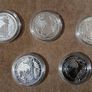 5 x 1oz 2022 Silver Britannias .999 fine silver Image 3