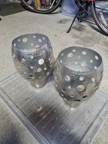 Meadows and Byrne candle holders