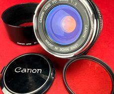 Canon FD 35 mm f2 early model