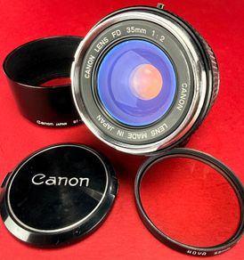 Canon FD 35 mm f2 early model