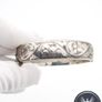 Vintage Silver Bangle Signed Birmingham 1970 Image 7
