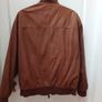 Vintage leather bomber jacket Image 6