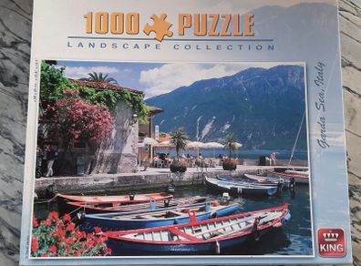Jigsaw Puzzle. 1000 piece 'Garda Sea, Italy'