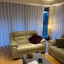 Leather reclinable couch Image 2