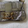 Ripani Silver Clutch with Swarovski Image 3