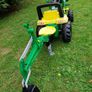 Rolly Toys John Deere kids tractor with digger attachment Image 8