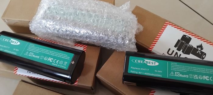 CreaBest Paslode Replacement 6v 4Ah Batteries