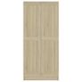 Book Cabinet Sonoma Oak 82.5x30.5x185.5 cm Chipboard Image 4