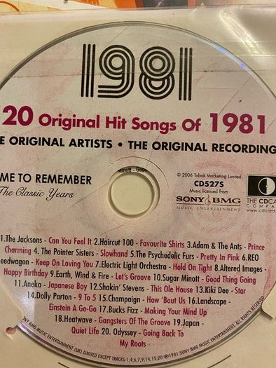 Birthday CD 1981