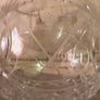 Nice crystal bowl,  golfing related Image 2