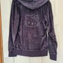 Hello Kitty Navy Velour Hooded Top & Tracksuit Bottoms - Size 14/16 Image 9