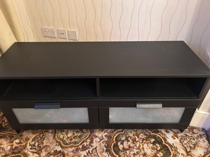 Black Ikea TV Stand