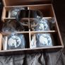 set of boxed hunting scene napkin rings Image 2