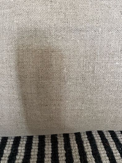 New bespoke 100% linen 50cm x 31cm cushion COVER in natural, Moss or winter white